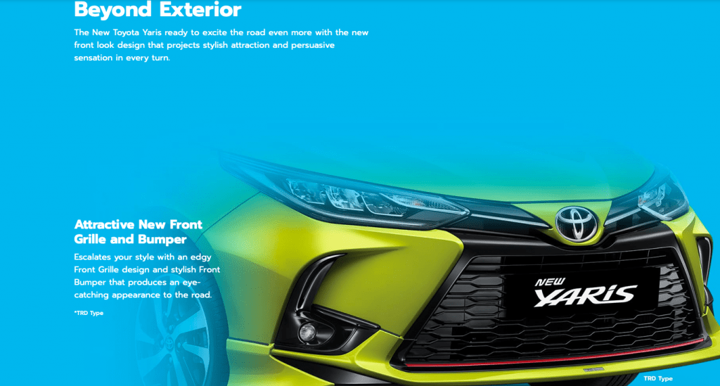 New Yaris GR Sport Hatchback Eksterior Promo Toyota Yaris 2026 termurah 1